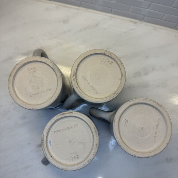 4 Germany VTG Dortmunder Ritter Brau 4.75" Beer Steins .3L K.U.F. Hohr Mugs Lot‎ - Picture 7 of 12